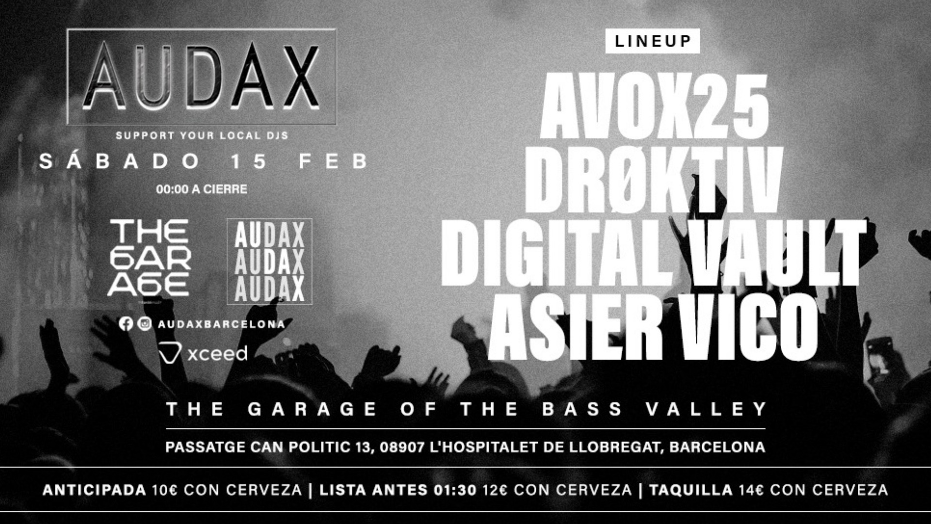 Audax w/ Avox25 • Drøktiv • Digital Vault • Asier Vico image