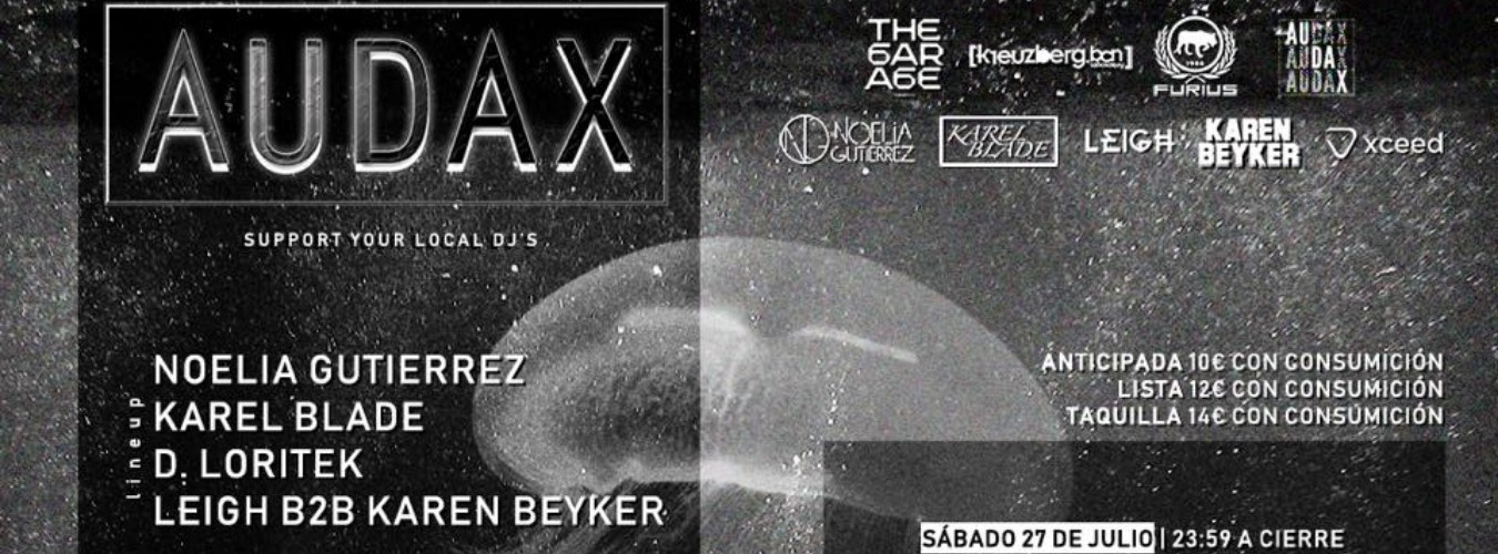 AUDAX w\Noelia Gutierrez•Karel Blade•Loritek•LeighB2BKarenBeiker image