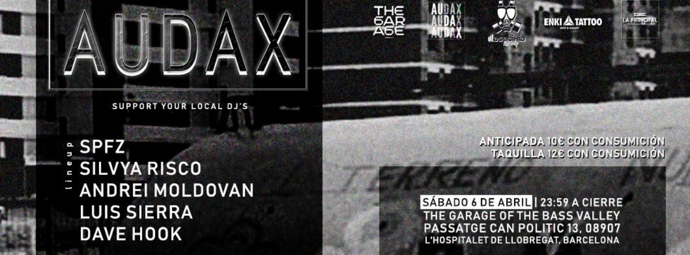 AUDAX w/ Spfz • Silvya Risco • Andrei Moldovan • Luis Sierra • Dave Hook image