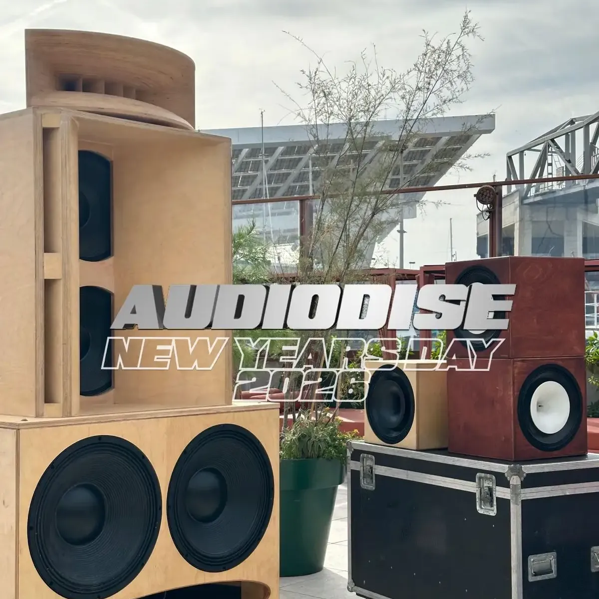 AUDIODISE - New Year´s Day 2026 -13h of music across 3 stages image