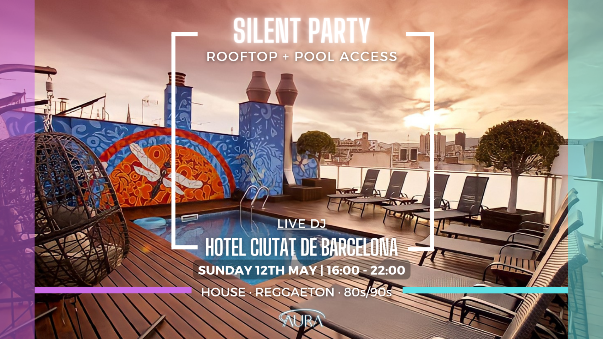 AURA - Rooftop Session (Silent Disco + Speakers) image