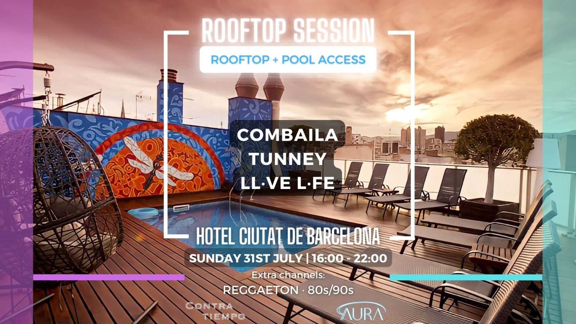 AURA - Rooftop Session (Silent Disco + Speakers) image