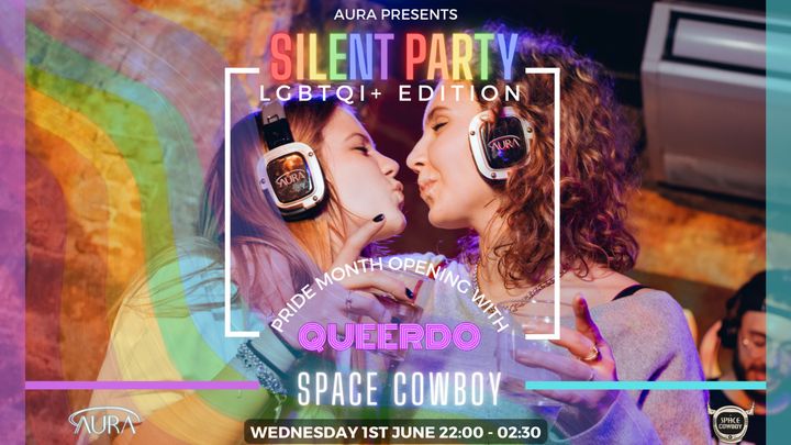 Cover for event: AURA x Queerdo - Pride Month Opening (Silent Disco)