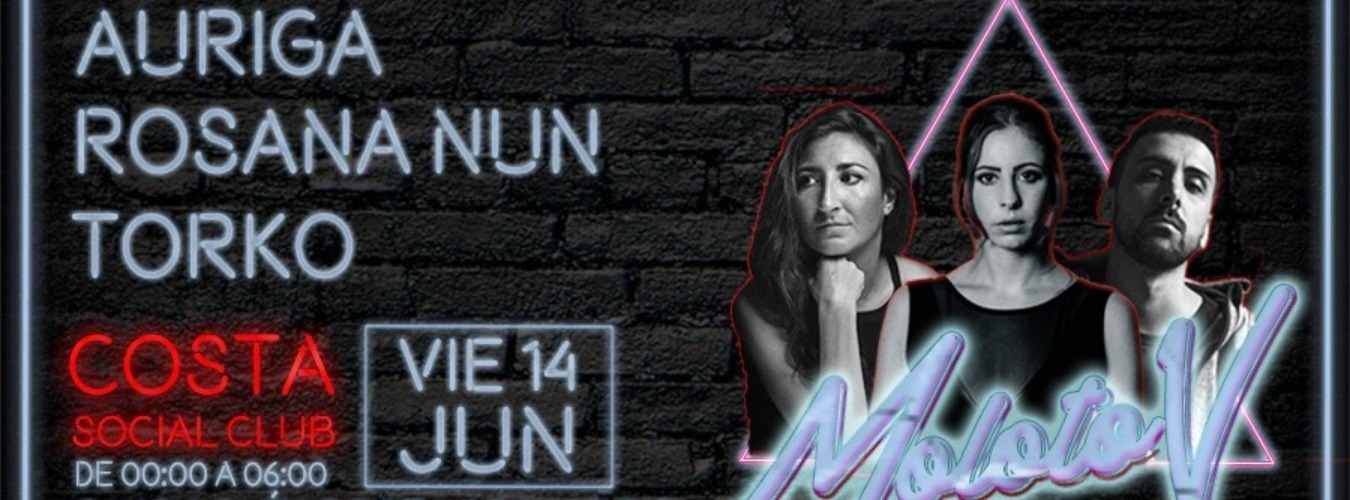 Auriga, Rosana Nun & Tork @ COSTA SOCIAL CLUB image