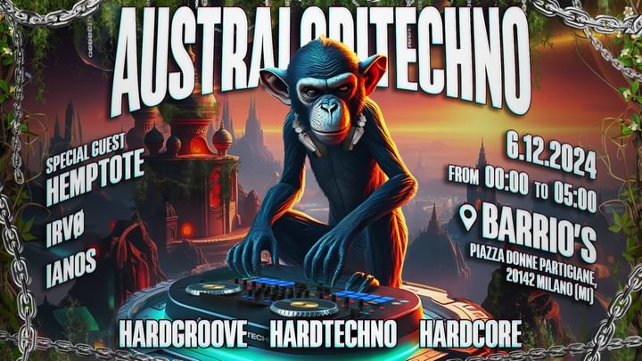 Cover for event: AUSTRALOPITECHNO