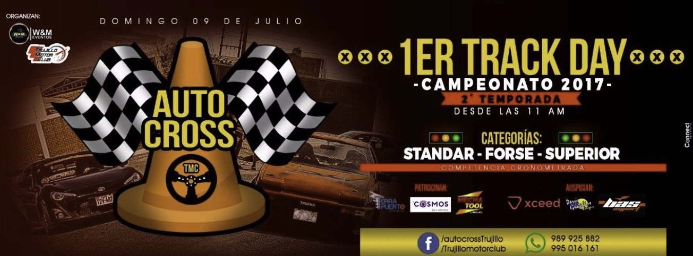 AUTOCROSS // 1ER TRACK DAY (2DA TEMPORADA) - 2017