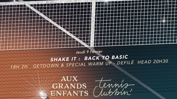 Cover for event: Aux Grands Enfants Tennis Clubbin Party - OLD SCHOOL PARTY