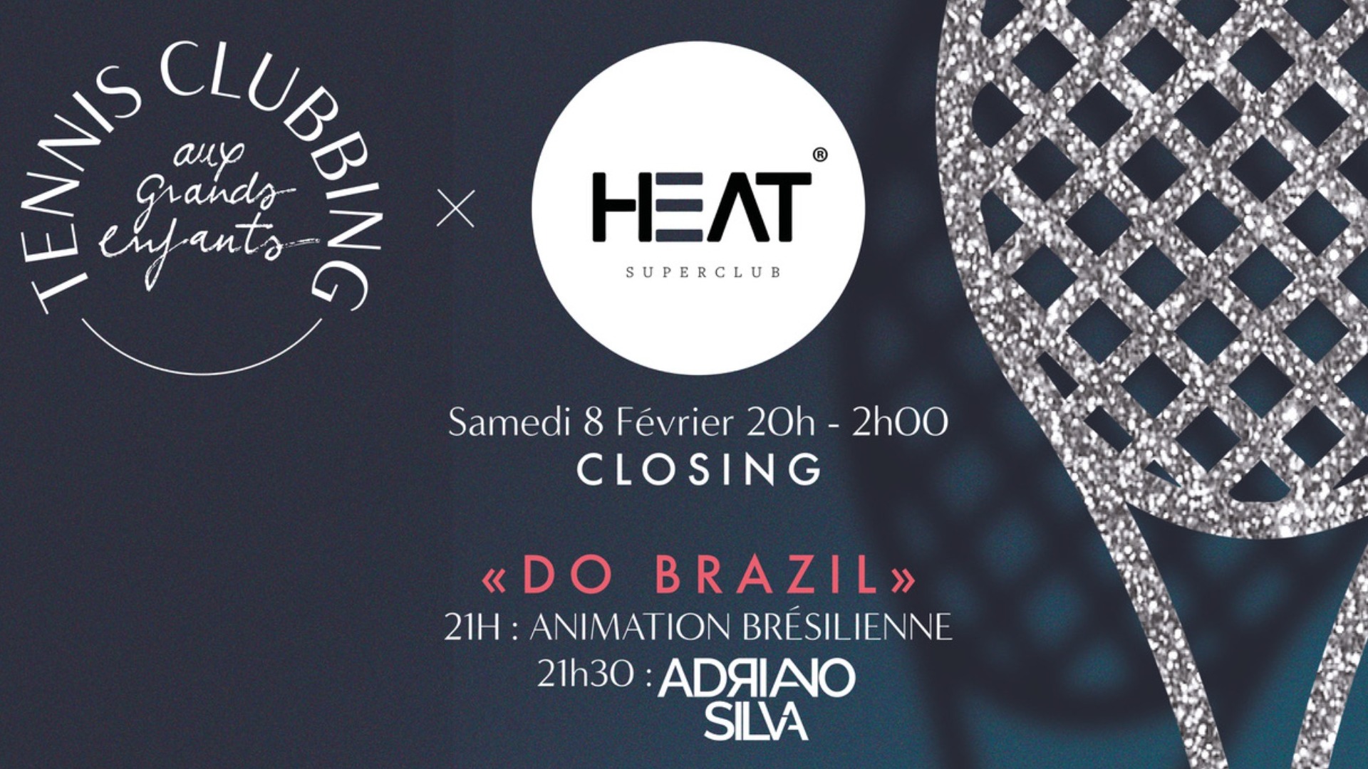 Aux Grands Enfants Tennis Clubbin'- Samedi 8 février