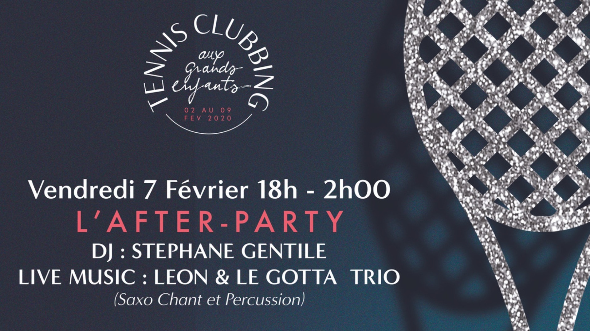 Aux Grands Enfants Tennis Clubbin'- Vendredi 7 février image