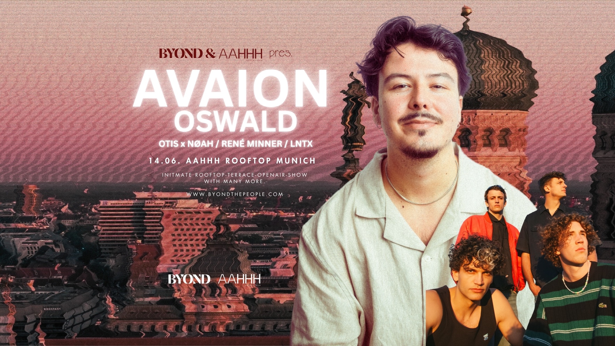 AVAION / OSWALD & many more @ AAHHH ROOFTOP MUNICH / Terrace-OpenAir-Show image