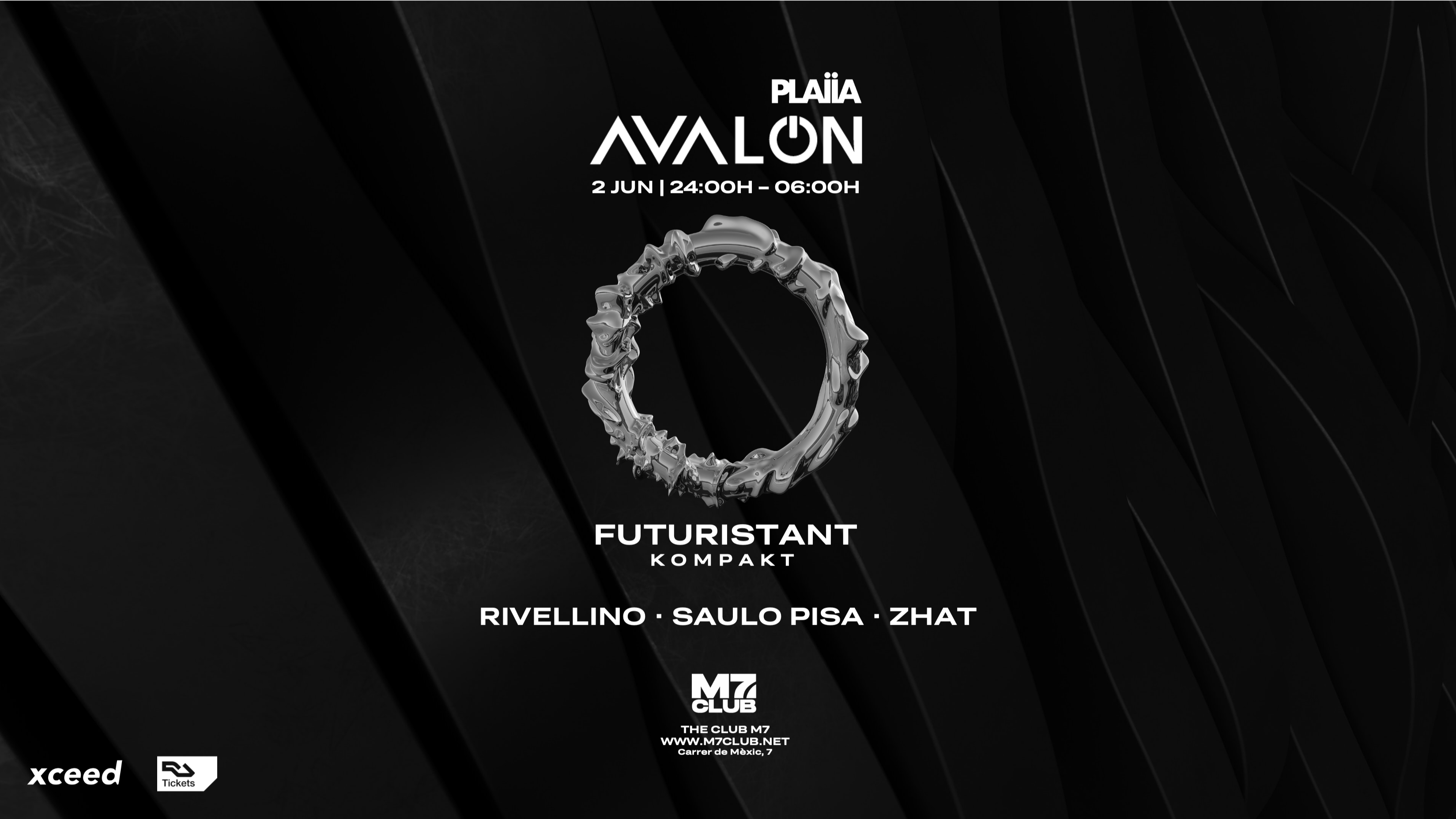 Avalon & Plaiia pres. Futuristant (Kompakt), Rivellino, Saulo Pisa, Zhat image
