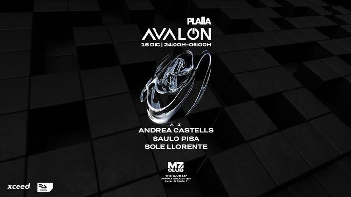 Cover for event: Avalon & Plaiia pres. Saulo Pisa, Andrea Castells, Sole Llorente