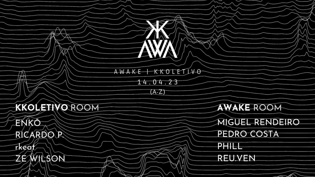 AWAKE + KKOLETIVO #5-Eventplakat