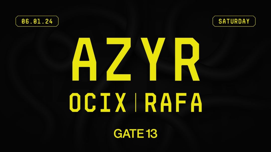 AZYR x GATE13 event cover