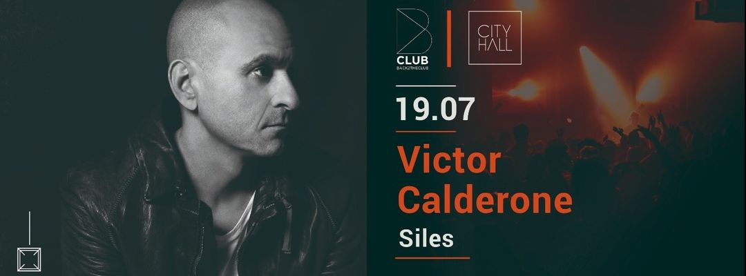 Capa do evento B Club - Victor Calderone