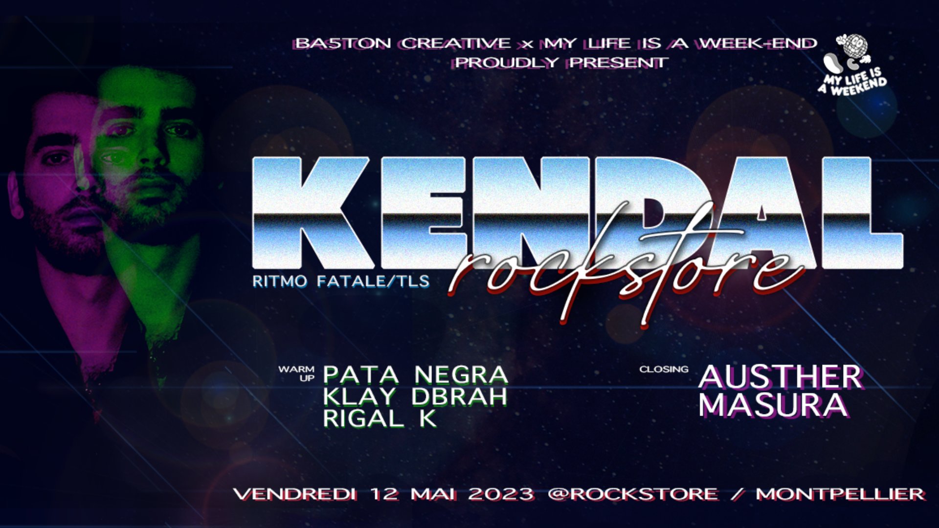 BA5TON 5 ANS feat. KENDAL, AUSTHER, MASURA + Guests / Montpellier, Rockstore image