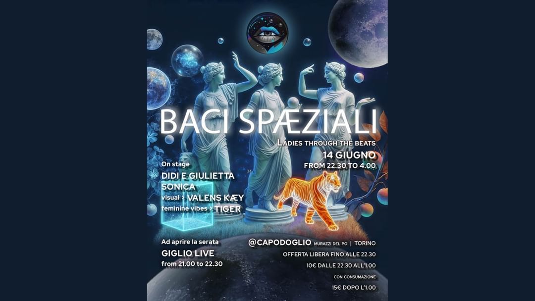 Baci Spaziali ✷ Capodoglio event cover