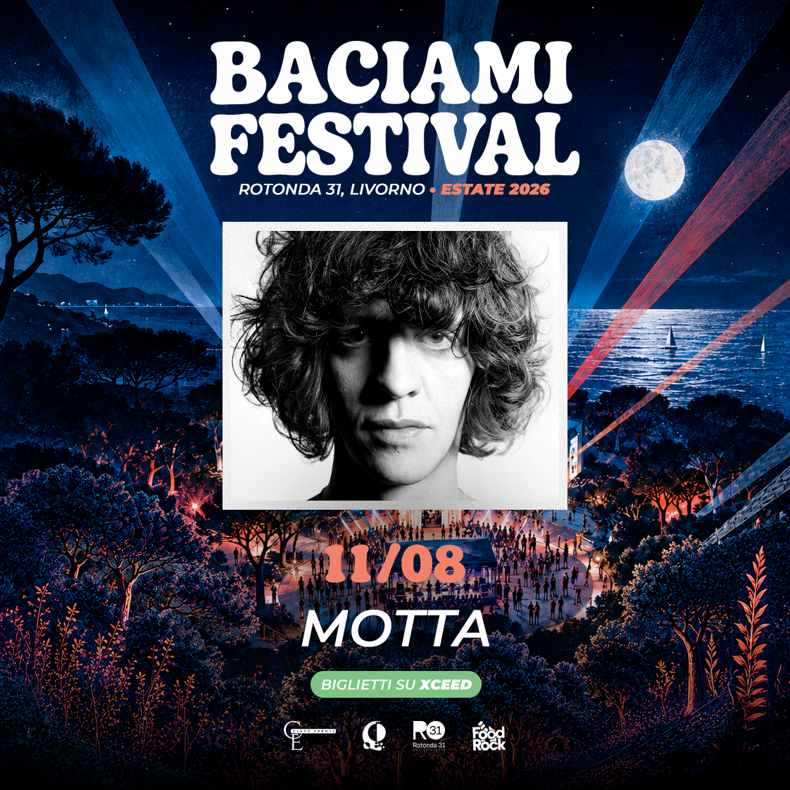 Baciami Festival x Food Rock Festival - Motta live a Livorno