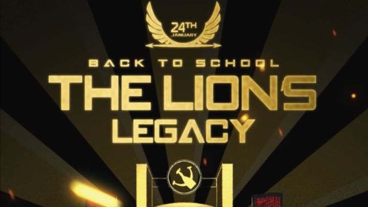 Cover for event: Back 2 School - The Lions Legacy