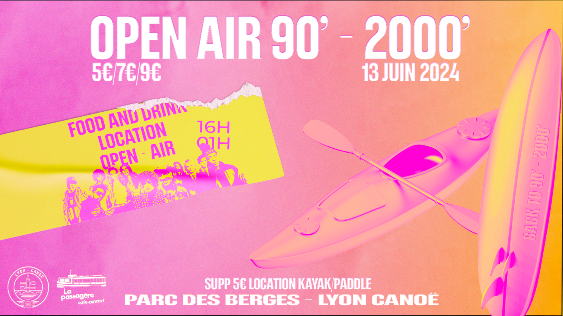 Back to 90's/2000's - Open Air Paddle mix session image