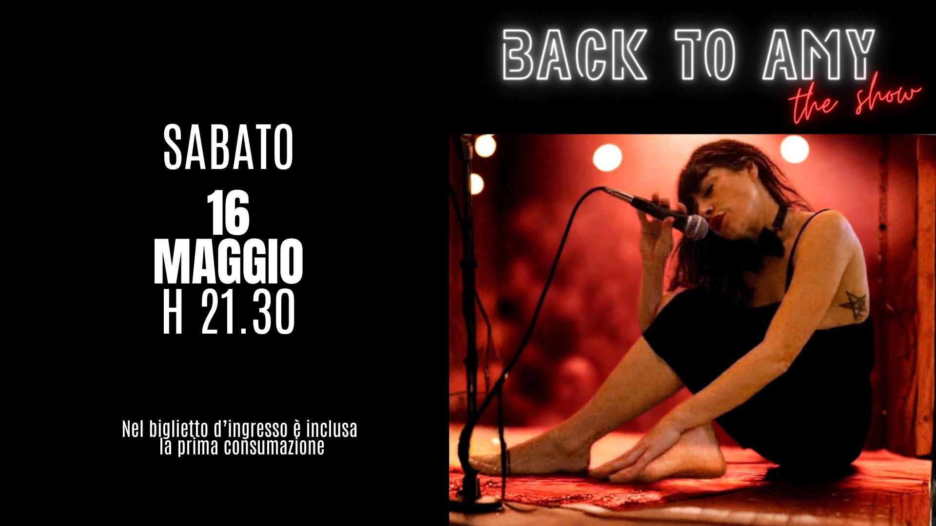 "BACK TO AMY" the show image