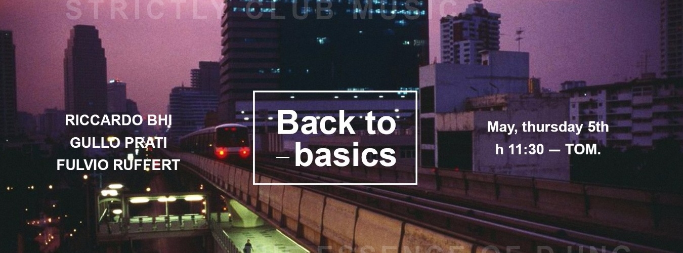 Back to basics  | Strictly club music  image