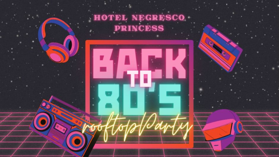 Copertina evento Back to the 80´s rooftop party