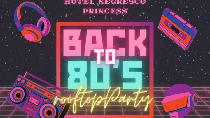 Cover for event: Back to the 80´s rooftop party