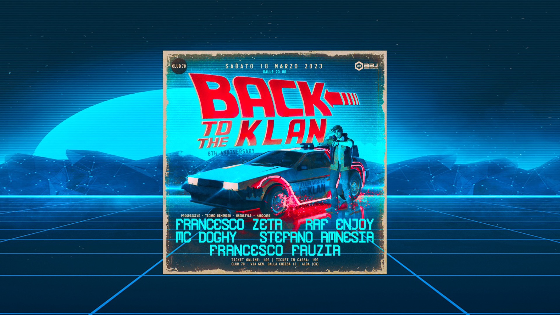 Back To The Klan w/ Francesco Zeta, Raf Enjoy, Mc Doghy, Amnesia + Fauzia at Club70 image