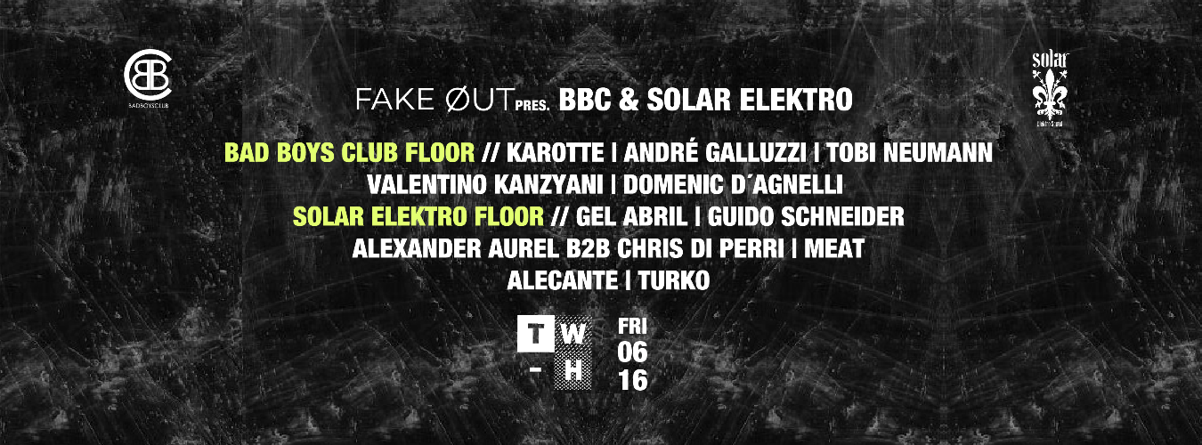 Bad Boys Club Frankfurt w/ Karotte, André Galluzzi, Tobi Neumann, Valentino Kanzyani & More image