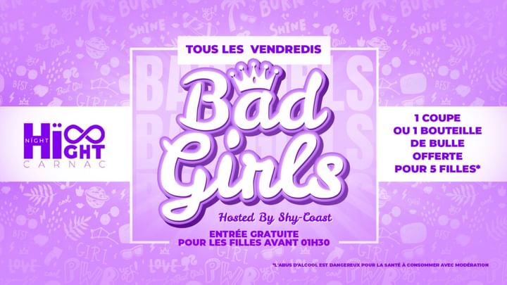 Cover for event: BAD GIRL