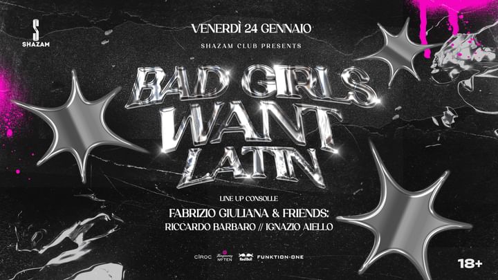 Cover for event: BAD GIRLS WANT LATIN