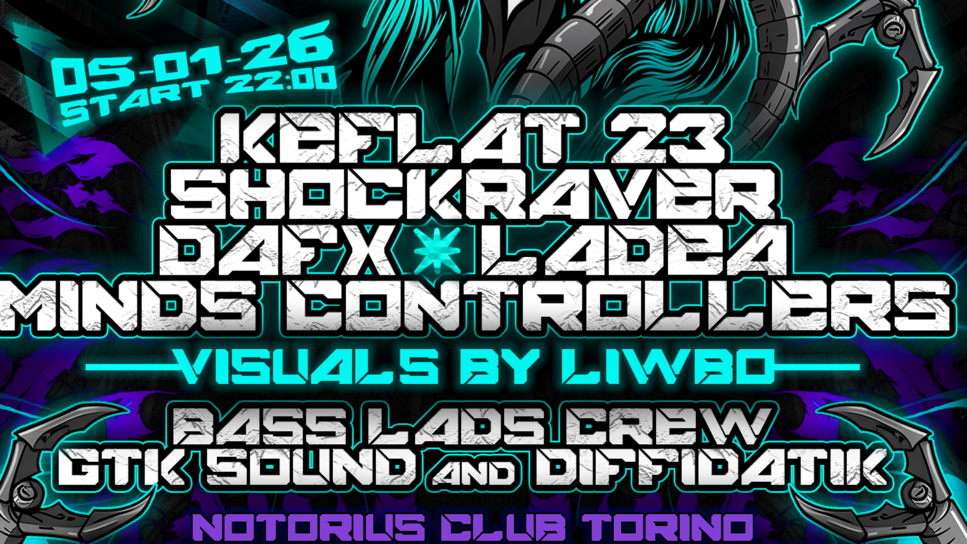 BAD HAG 2 w/ Keflat23, Shockraver, Dafx, Ladea & More