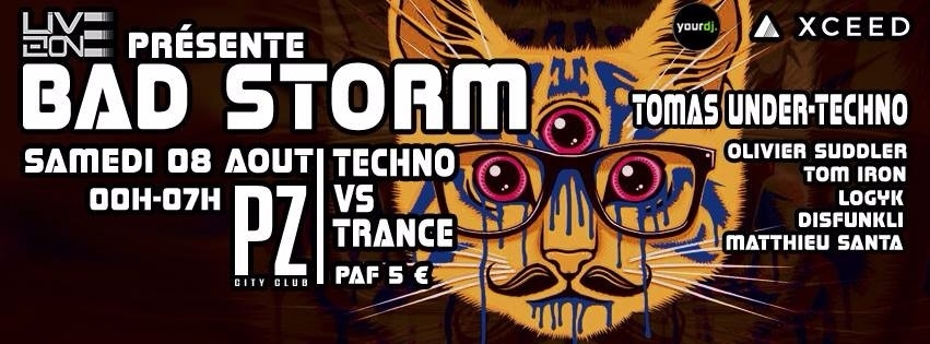 BAD STORM #2 | TOMAS UNDER / OLIVIER SUDDLER / TOM IRON / LOGYK / DISFUNKLI / MATTHIEU SANTA image