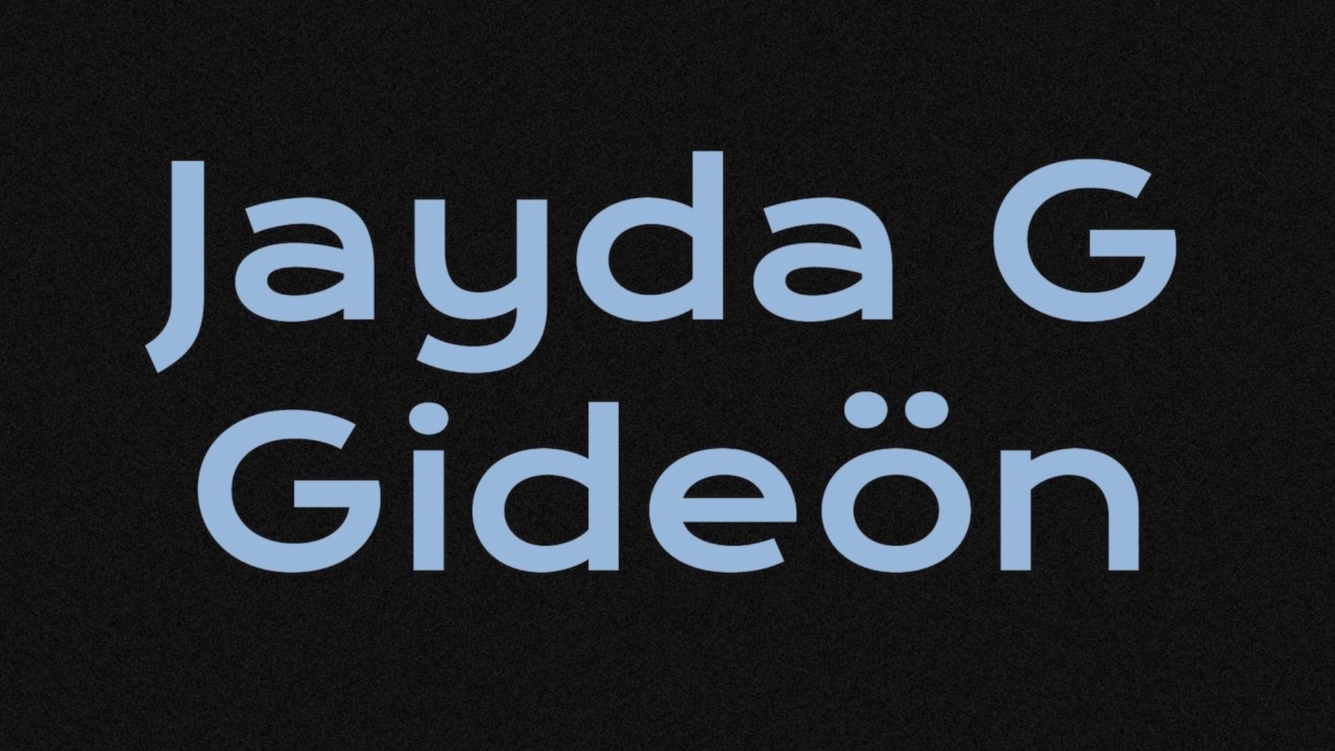 Badaboum Club : Jayda G, Gideön image