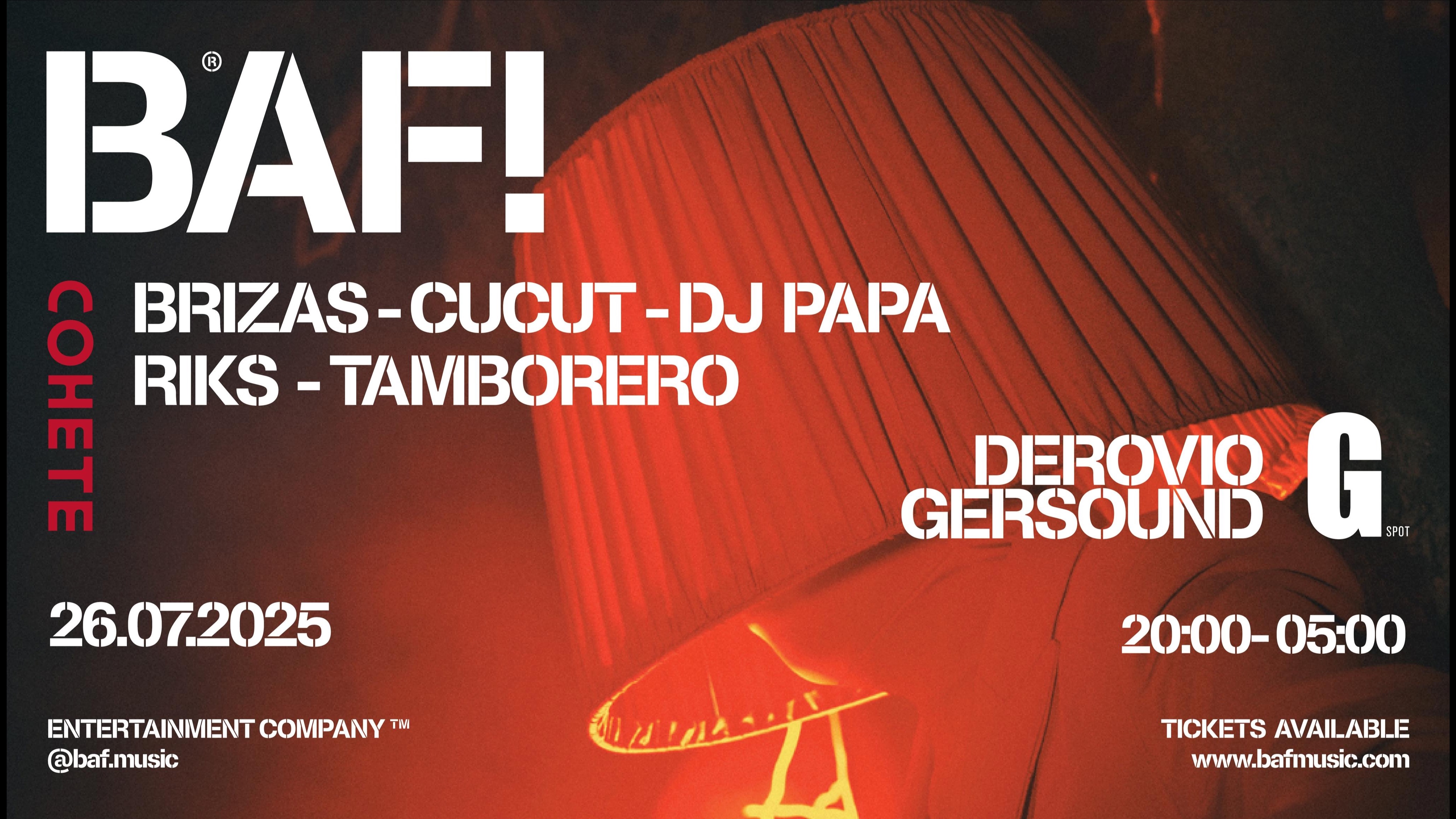 BAF! DAY N' NITE @ G SPOT CLUB  image