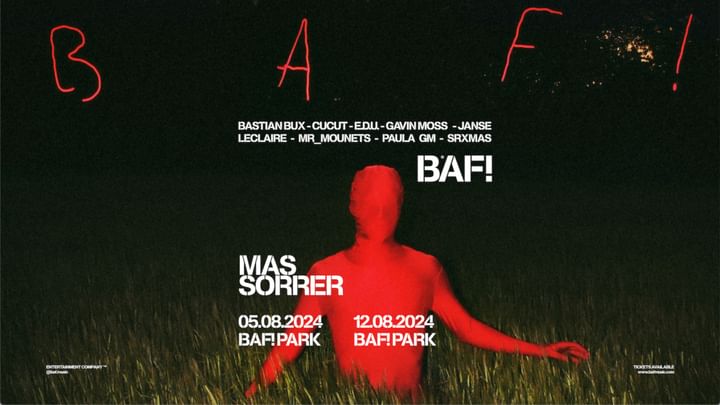 Cover for event: BAF! PARK: Cucut, E.D.U, Leclaire, SRXMAS