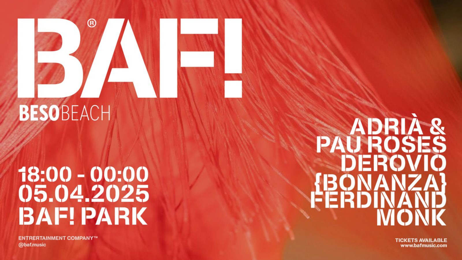 *SOLD OUT* BAF! PARK - The Green House of Pedralbes image
