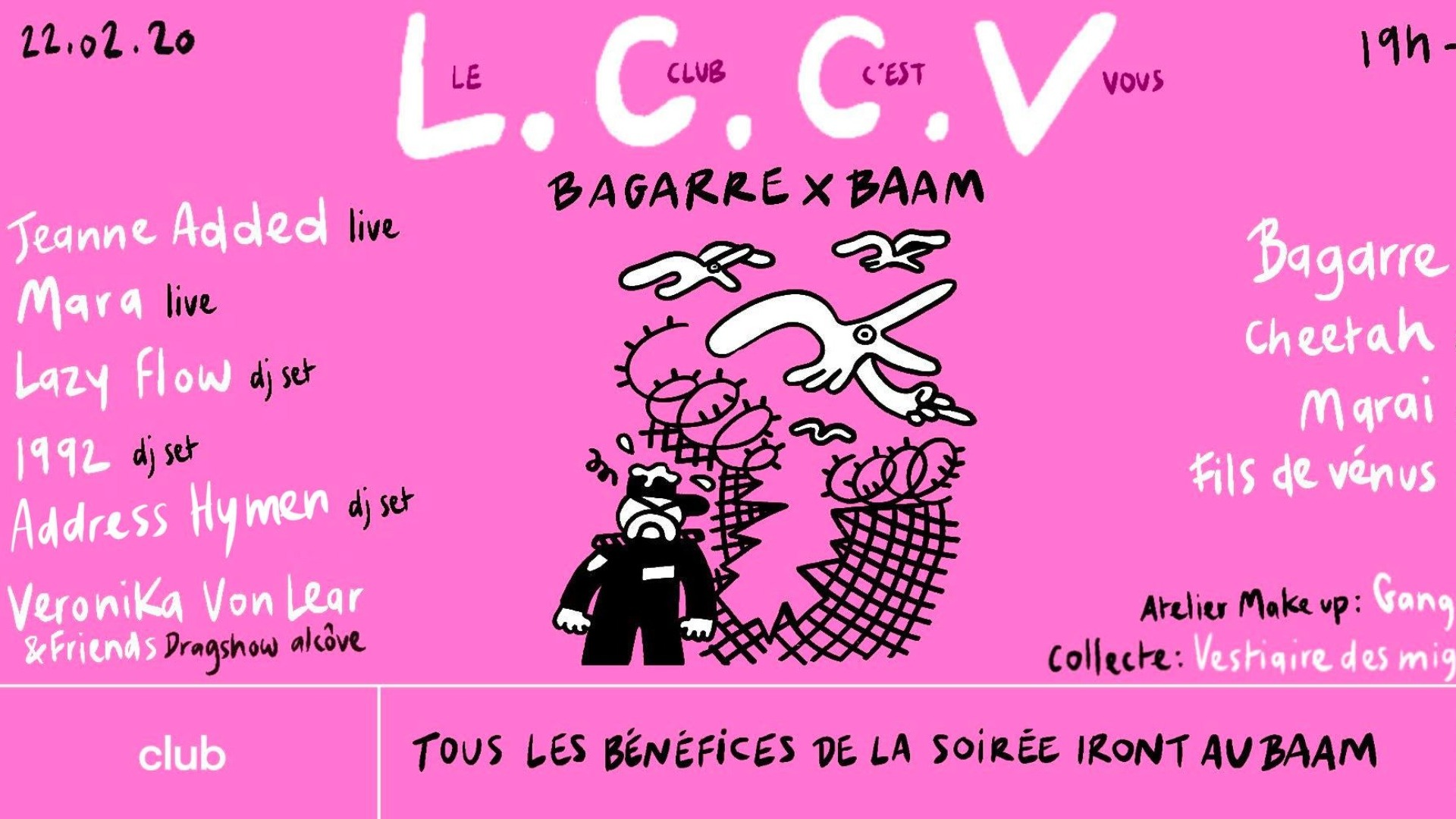 Bagarre x Baam: Le Club C'est Vous ! image