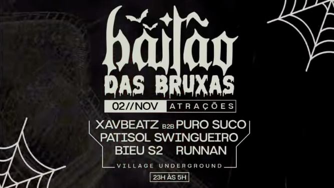 Cover for event: Bailão das Bruxas