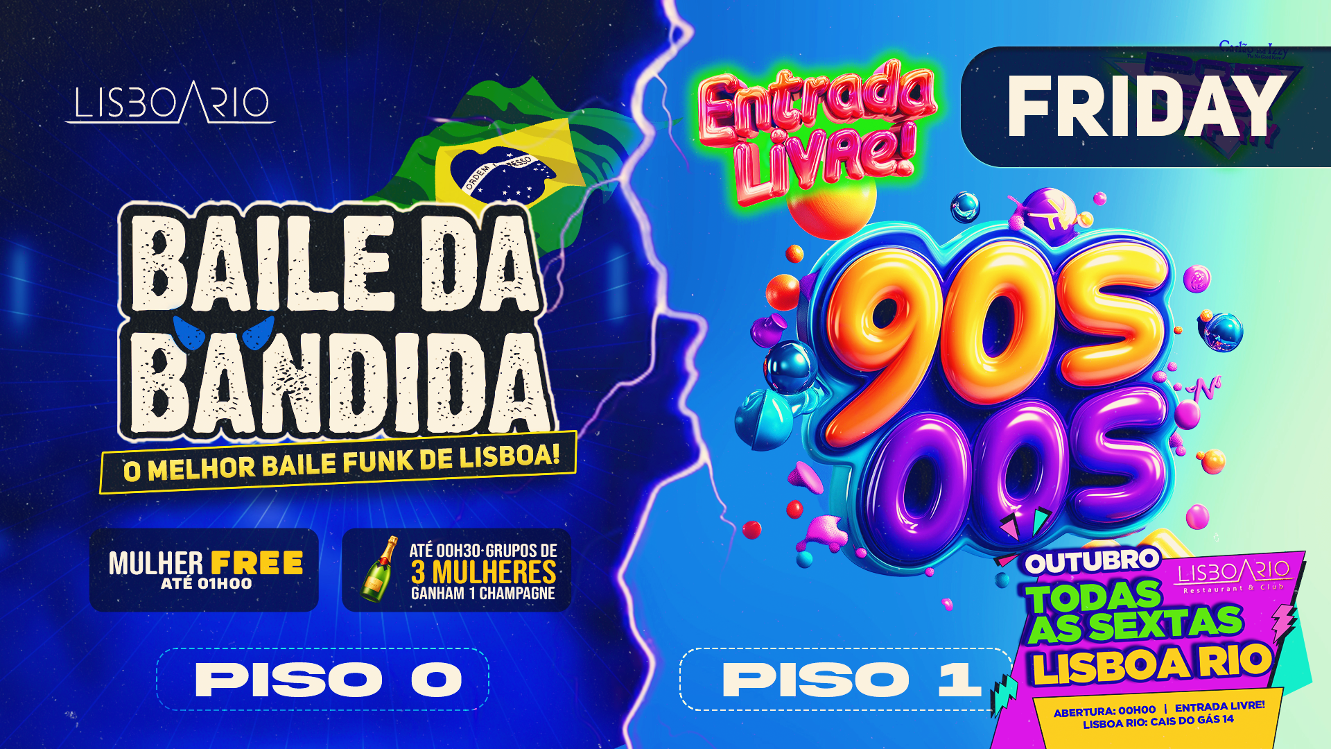 BAILE DA BANDIDA / POP MEGA PARTY  