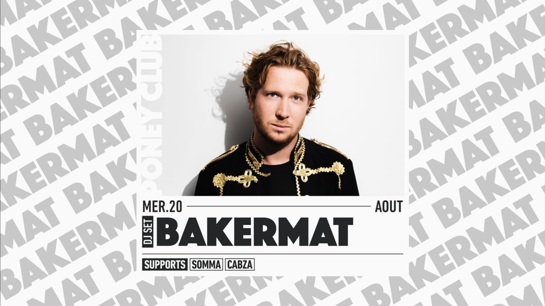 Cartel del evento BAKERMAT