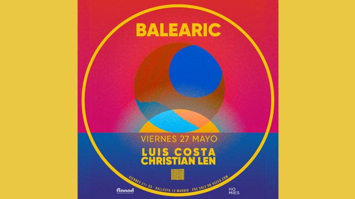 Cover for event: BALEARIC: Luis Costa + Christian Len