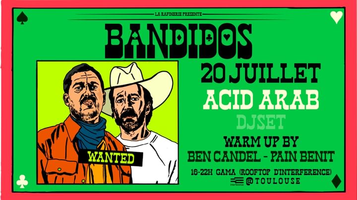 Cover for event: BANDIDOS : Acid Arab djset