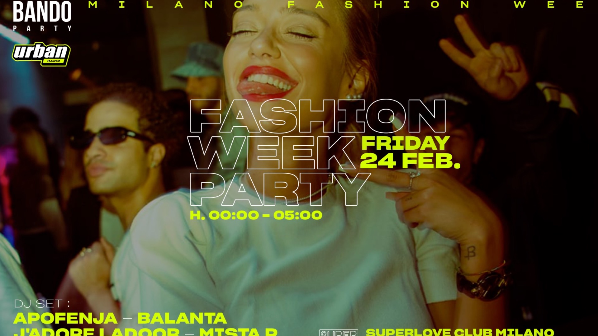 Bando Party - Join The Movement (Milano Fashion Week) image