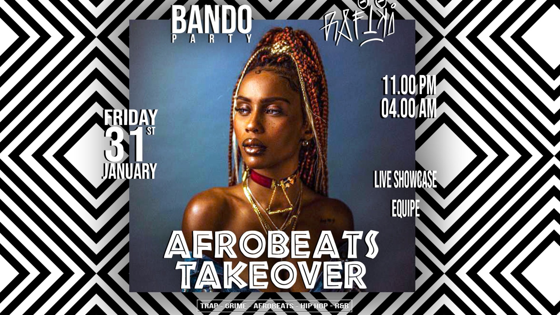 Bando Party x Rafiki - Afrobeats Takeover at Superlove image