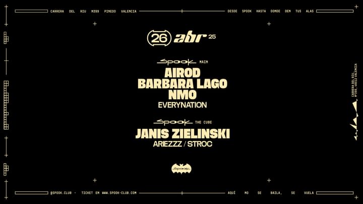 Cover for event: Barbara Lago + NMO + Airod + Janis Zielinski 