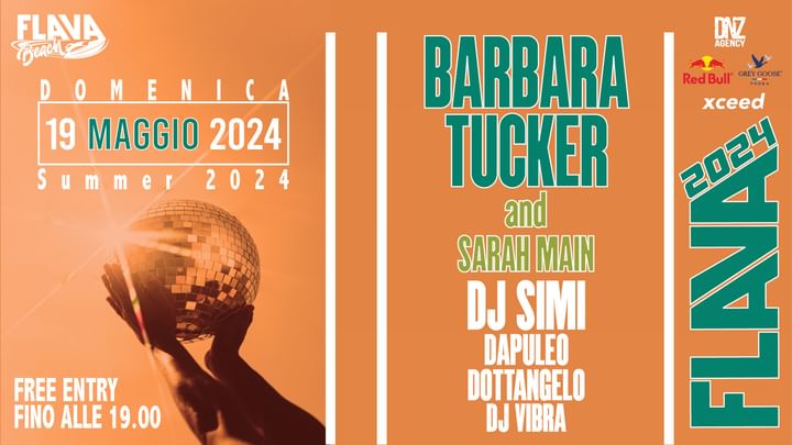 Cover for event: BARBARA TUCKER
