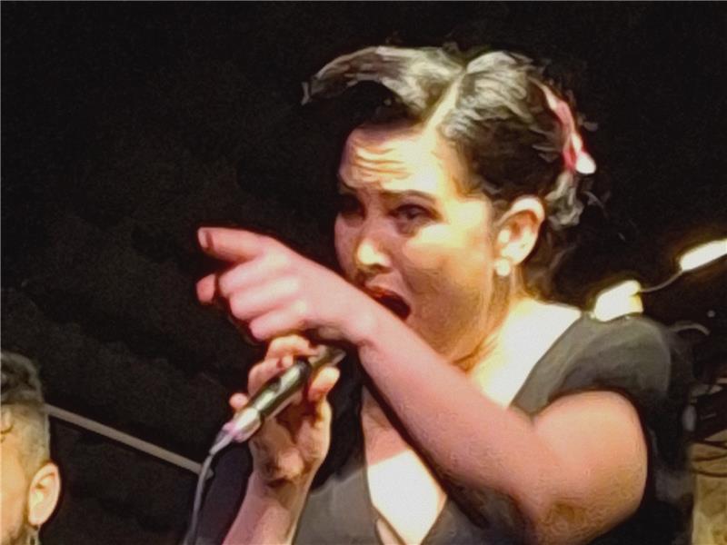 Photo of Barcelona Big Blues Band feat Noa VD performing at Jamboree Jazz Club