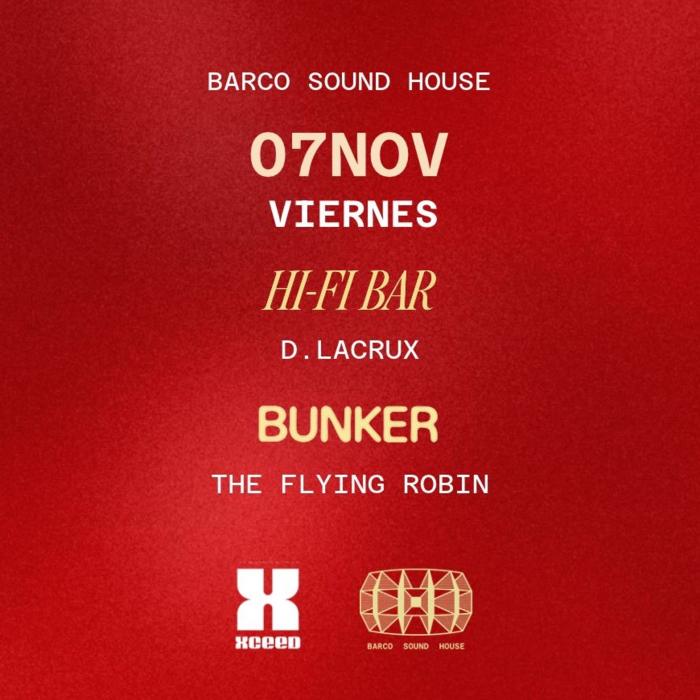 Cartel de Barco Sound House Fresh Hits en Barco Sound House